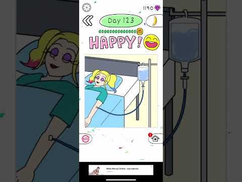 Video guide by KewlBerries: Draw Happy Queen Level 123 #drawhappyqueen