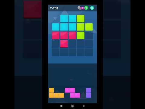 Video guide by The Maaz Malik: Block Puzzle Level 2-203 #blockpuzzle