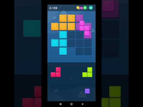 Video guide by The Maaz Malik: Block Puzzle Level 2-125 #blockpuzzle