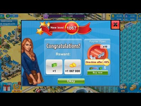 Video guide by Gaming w/ Osaid & Taha: Megapolis Level 1067 #megapolis