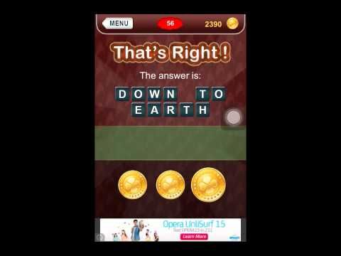 Video guide by Puzzlegamesolver: What's that Phrase? Levels 51-60 #whatsthatphrase