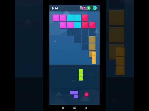 Video guide by The Maaz Malik: Block Puzzle Level 3-74 #blockpuzzle