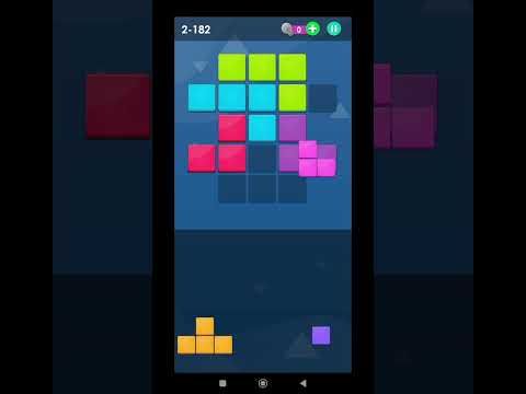 Video guide by The Maaz Malik: Block Puzzle Level 2-182 #blockpuzzle