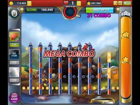 Video guide by skillgaming: Superball Level 123 #superball
