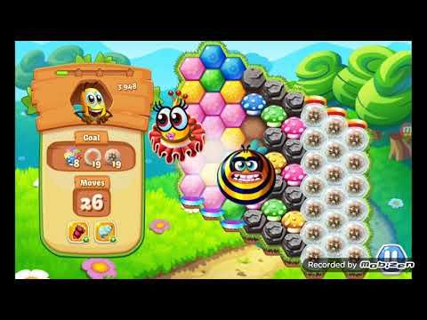 Video guide by JLive Gaming: Bee Brilliant Level 412 #beebrilliant
