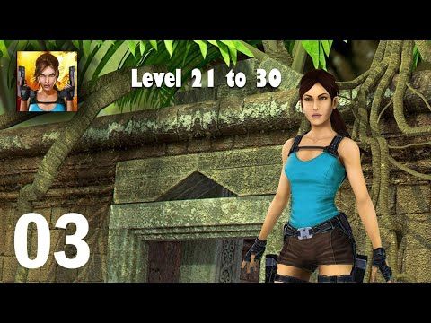 Video guide by NEW VAMPIRE GAMING: Lara Croft: Relic Run Level 21-30 #laracroftrelic