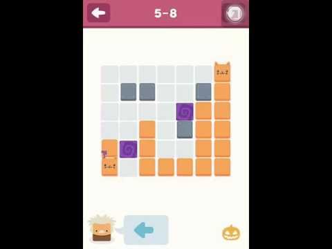 Video guide by Puzzlegamesolver: Mr. Square Level 5-8 #mrsquare