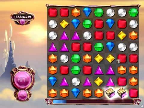 Video guide by nick666101: Bejeweled Level 71-79 #bejeweled