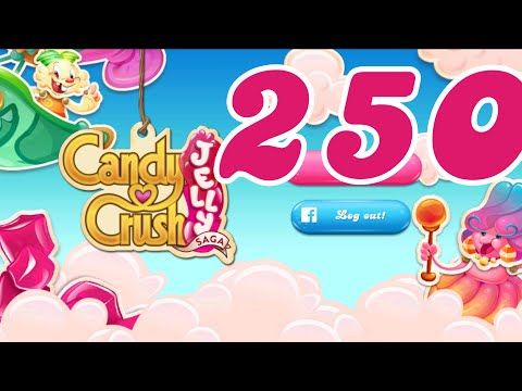 Video guide by Pete Peppers: Candy Crush Jelly Saga Level 250 #candycrushjelly