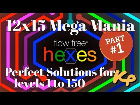 Video guide by Killarpong: Flow Free: Hexes Part 1 #flowfreehexes