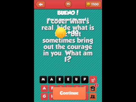 Video guide by leonora collado: Riddle Me That Level 100 #riddlemethat