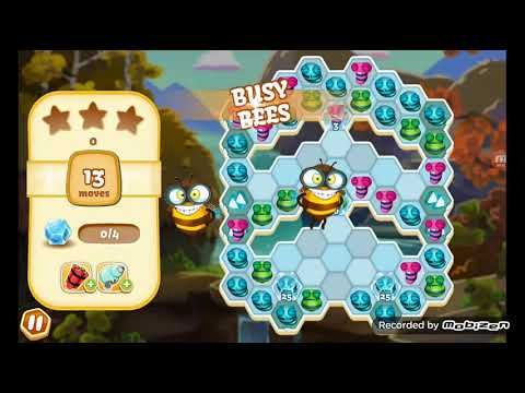 Video guide by JLive Gaming: Bee Brilliant Level 370 #beebrilliant