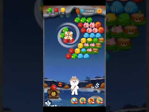 Video guide by 陳聖麟: LINE Bubble Level 1147 #linebubble