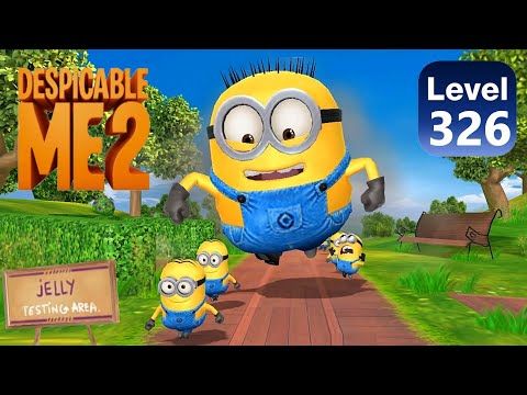 Video guide by Minion rush Despicable me 2: Jelly Lab Level 326 #jellylab