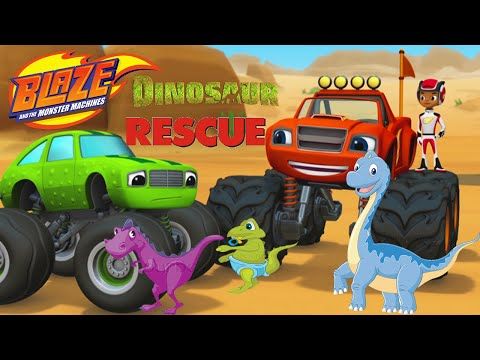 Video guide by Wrong Heads Learning Colors: Blaze and the Monster Machines Dinosaur Rescue Part 2 #blazeandthe