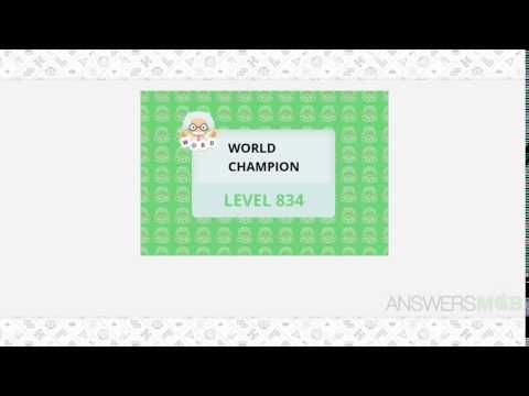 Video guide by AnswersMob.com: WordWhizzle Search  - Level 834 #wordwhizzlesearch