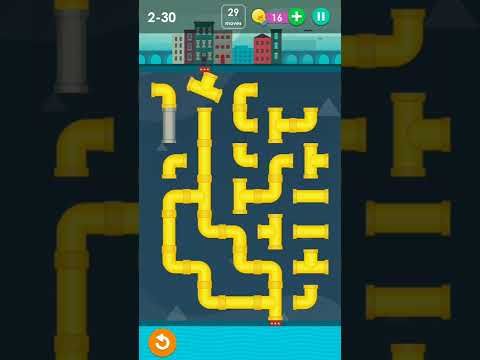 Video guide by PIPES PUZZLES  GAMES: Pipes Level 302 #pipes