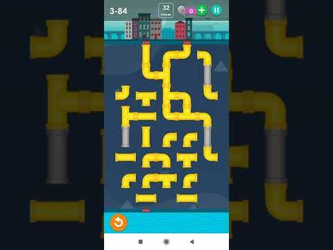 Video guide by Offline Game Play: Pipes Level 3-84 #pipes