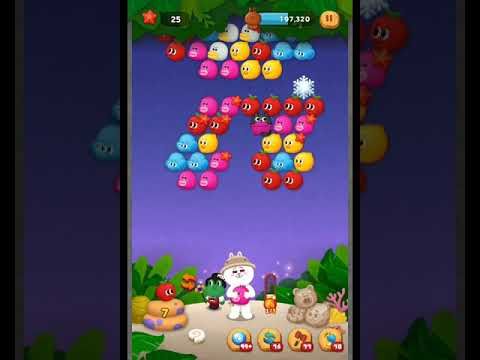 Video guide by 陳聖麟: LINE Bubble Level 1879 #linebubble