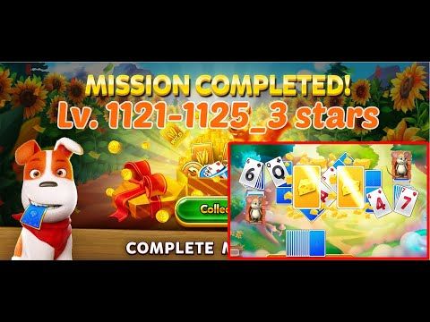 Video guide by Tiger Cub Gaming: Solitaire Level 1121 #solitaire