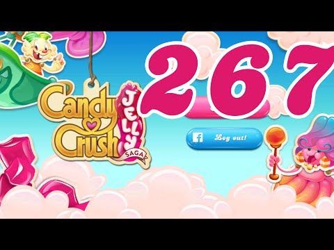 Video guide by Pete Peppers: Candy Crush Jelly Saga Level 267 #candycrushjelly