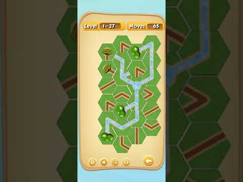 Video guide by wenqing ye: Flow Game Level 1-27 #flowgame