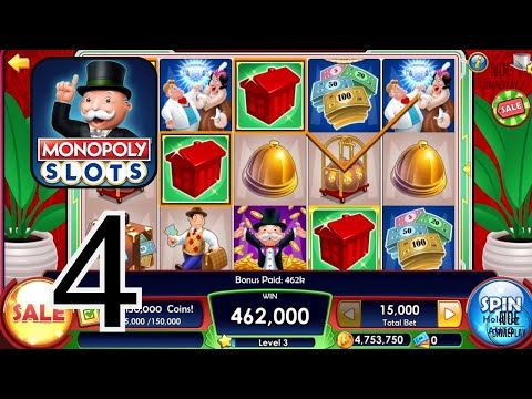 Video guide by NOE GamePlay: Monopoly Slots Part 4 #monopolyslots