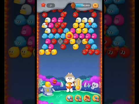 Video guide by 陳聖麟: LINE Bubble Level 1932 #linebubble