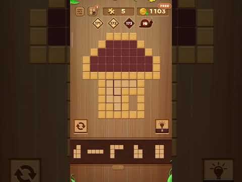 Video guide by World of Puzzle: Block Puzzle Level 173 #blockpuzzle