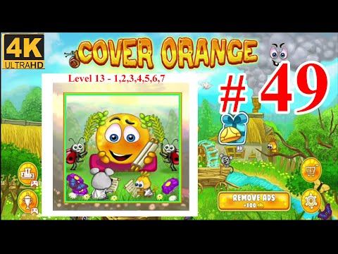 Video guide by Dexter's adventure | dexters adventure: Cover Orange Part 49 - Level 13 #coverorange