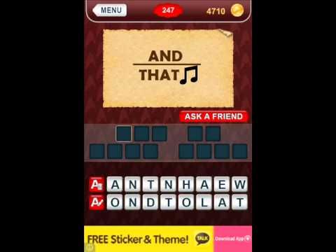 Video guide by leonora collado: What's that Phrase? Level 250 #whatsthatphrase