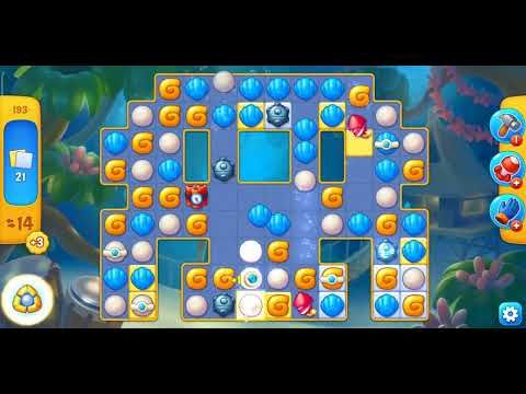Video guide by Fishdom Levels ANDROID: Fishdom Level 193 #fishdom