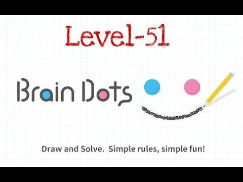 Video guide by Criminal Gamers: Brain Dots Level 51 #braindots