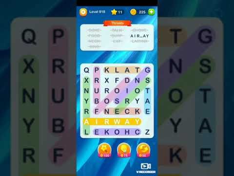 Video guide by NN Space: ''Word Search'' Level 911 #wordsearch