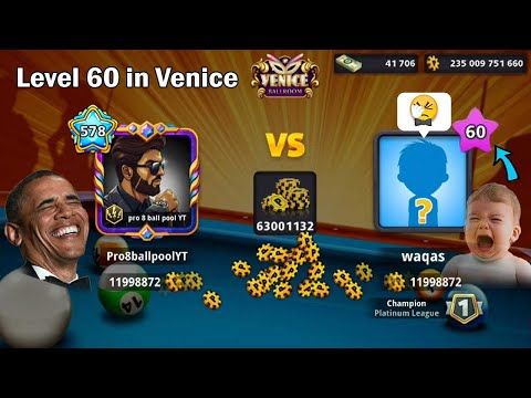 Video guide by Pro 8 ball pool: 8 Ball Pool Level 60 #8ballpool