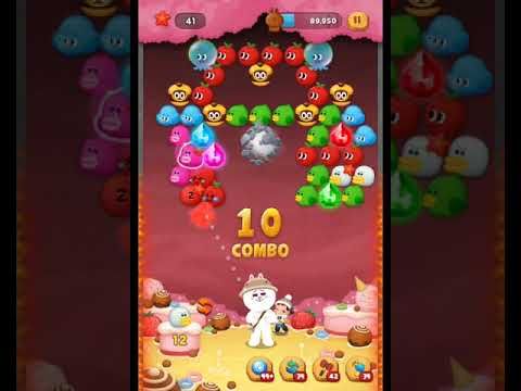 Video guide by 陳聖麟: LINE Bubble 2 Level 1803 #linebubble2