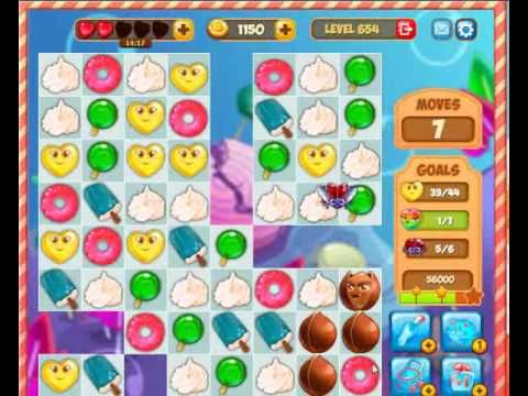 Video guide by Gamopolis: Candy Valley Level 654 #candyvalley