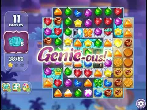 Video guide by Lynette L: Genies and Gems Level 348 #geniesandgems