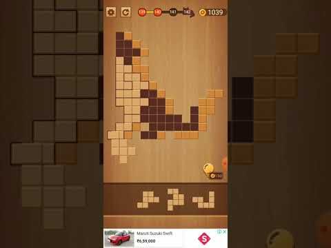 Video guide by Usha Memoriya: Wood Block Puzzle Level 140 #woodblockpuzzle
