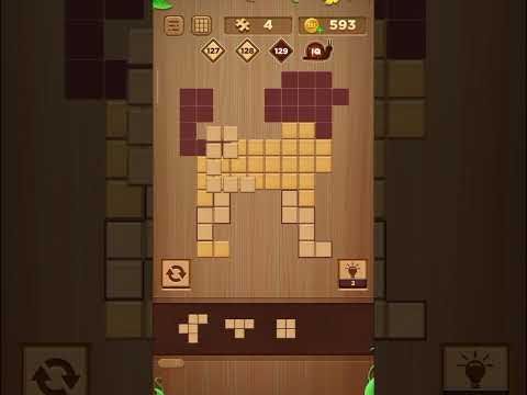 Video guide by World of Puzzle: Wood Block Puzzle Level 129 #woodblockpuzzle