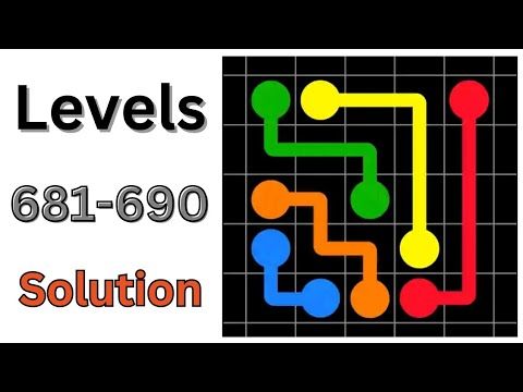 Video guide by Energetic Gameplay: Connect the Dots Part 48 - Level 681 #connectthedots