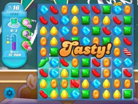 Video guide by skillgaming: Candy Crush Soda Saga Level 1288 #candycrushsoda