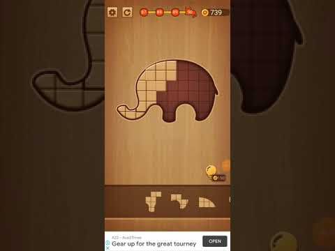Video guide by Usha Memoriya: Wood Block Puzzle Level 90 #woodblockpuzzle