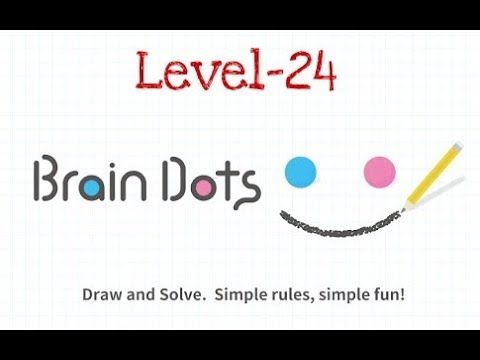 Video guide by Criminal Gamers: Brain Dots Level 24 #braindots