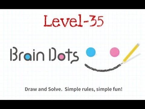 Video guide by Criminal Gamers: Brain Dots Level 35 #braindots