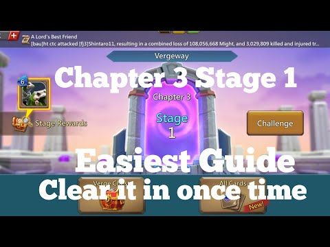 Video guide by Gamer Boy: Lords Mobile Chapter 3 #lordsmobile