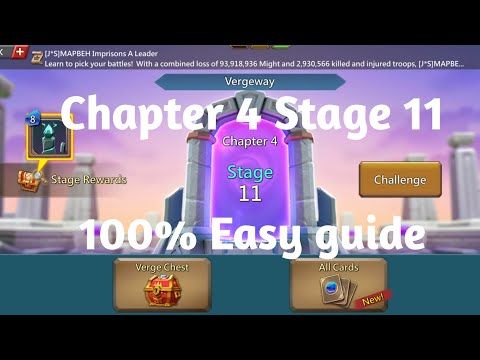 Video guide by Gamer Boy: Lords Mobile Chapter 4 #lordsmobile