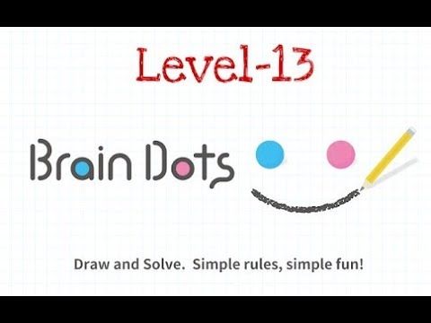 Video guide by Criminal Gamers: Brain Dots Level 13 #braindots