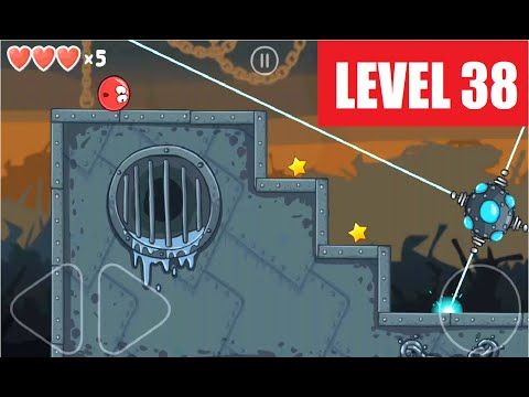 Video guide by Indian Game Nerd: Red Ball Level 38 #redball