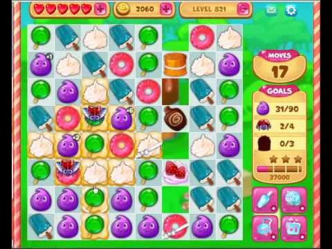 Video guide by Gamopolis: Candy Valley Level 821 #candyvalley